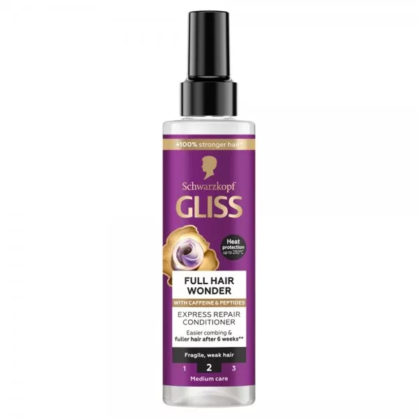Schwarzkopf Gliss Full Hair Wonder ekspresowa odżywka do włosów 200ml