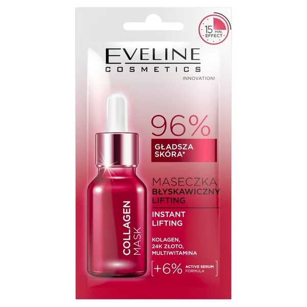 Eveline Cosmetics Collagen Mask maseczka błyskawiczny lifting 8ml