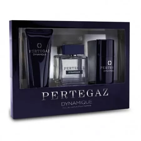 Saphir Pertegaz Dynamique Pour Homme zestaw woda perfumowana spray 100ml + żel pod prysznic 230ml + dezodorant 150ml (M)