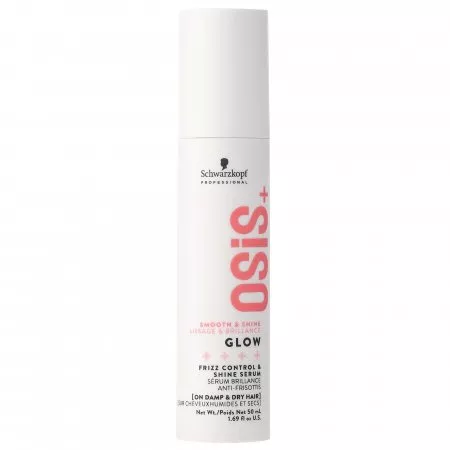 Schwarzkopf OSIS+ Glow, wygładzające i nabłyszczające serum do włosów, 50ml