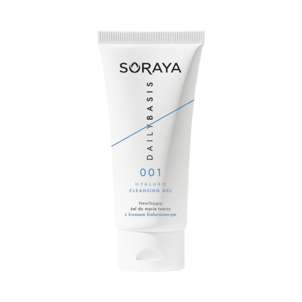 Soraya Daily basis, hyaluro cleansing gel nawilżający żel do mycia twarzy, 150ml