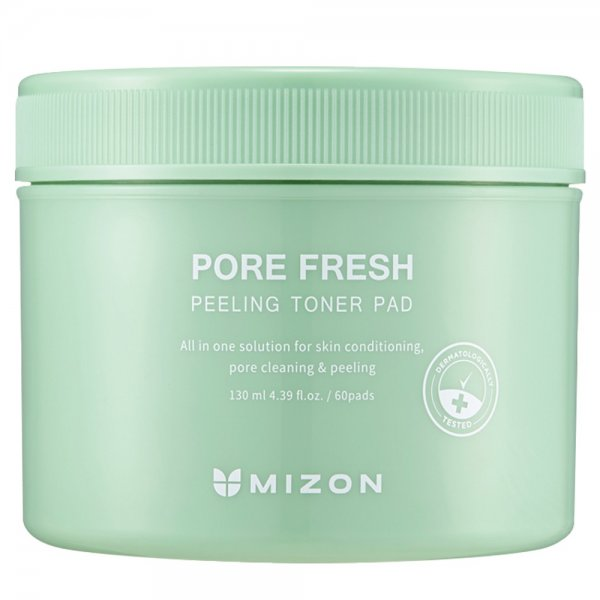 Mizon Pore Fresh Peeling Toner Pad płatki peelingująco-tonizujące 60szt.