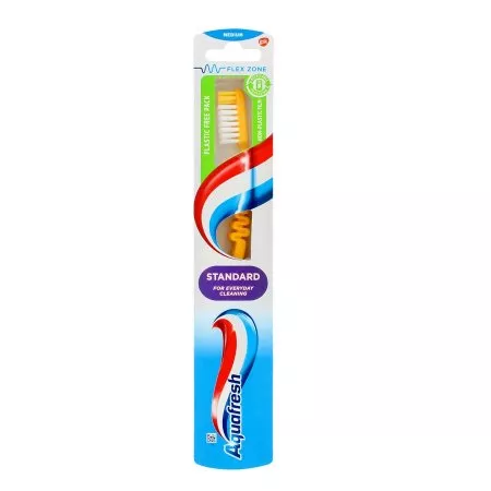 Aquafresh Family Toothbrush szczoteczka do zębów Medium 1szt