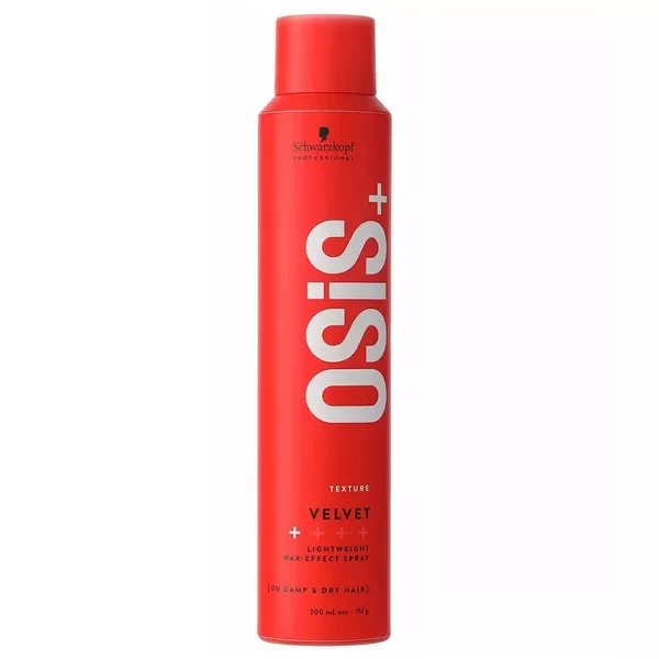 Schwarzkopf OSIS+ Velvet, lekki spray z efektem wosku, 200ml
