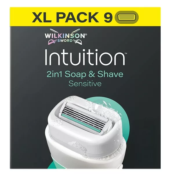 Wilkinson Intuition Sensitive wkłady z 4 ostrzami 9szt