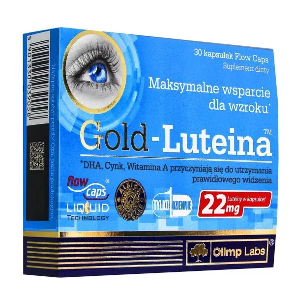 Olimp Labs Gold Luteina 22 mg suplement diety 30 kapsułek