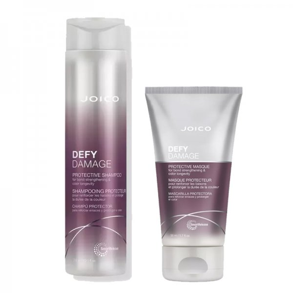 Joico Defy Damage, zestaw do włosów zniszczonych, szampon + maska