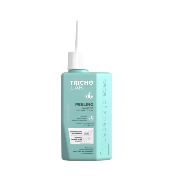 CeCe Tricho Lab, peeling kwasowo-enzymatyczny przygotowujacy skórę do dalszych etapów pielęgnacji, 125ml