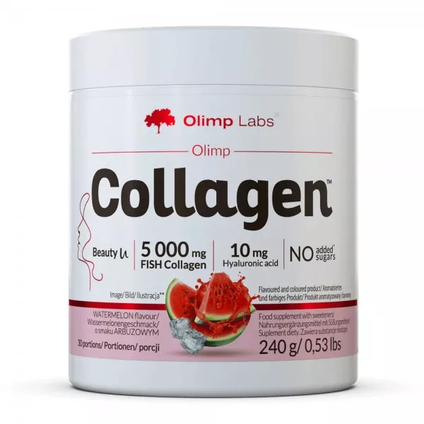 Olimp Labs Olimp Collagen kolagen suplement diety smak arbuzowy 240g