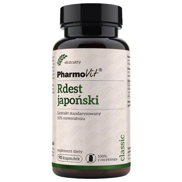 Pharmovit Rdest japoński suplement diety 90 kapsułek