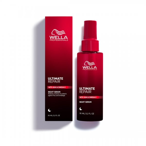 Wella Ultimate Repair, nocne serum bez spłukiwania do każdego rodzaju włosów, 95ml