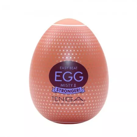 Tenga Easy Beat Egg Misty II Stronger jednorazowy masturbator w kształcie jajka