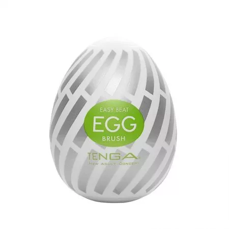 Tenga Easy Beat Egg Brush jednorazowy masturbator w kształcie jajka