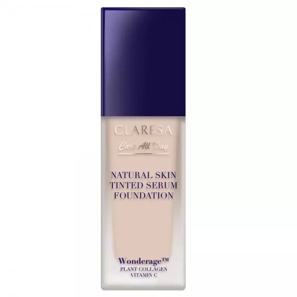 Claresa Natural Skin Tinted Serum Foundation podkład-serum z naturalnym wykończeniem 0N Fair Neutral 32ml
