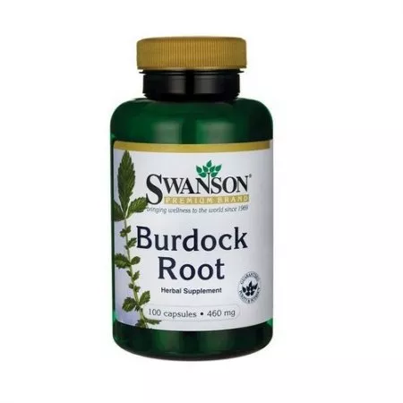 Swanson FS Burdock Root 460mg 100 kaps