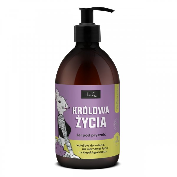 LaQ Niezapominajka, królowa życia, żel pod prysznic dla kobiet, 500ml