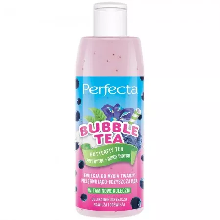 Perfecta Bubble Tea emulsja do mycia twarzy pielęgnująco-oczyszczająca 300ml