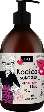 LaQ Kocica sukcesu, żel do mycia ciała i rąk, 500ml