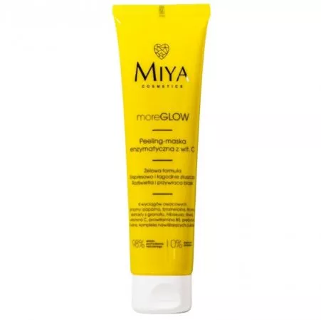 Miya moreGLOW, peeling-maska enzymatyczna z wit. C, 60ml