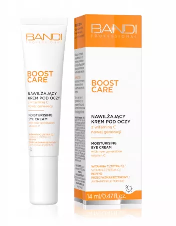 Bandi Boost Care, nawilżający krem pod oczy z witaminą C nowej generacji, 14ml