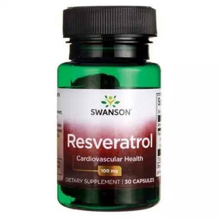 Swanson Resweratrol 100mg 30kaps