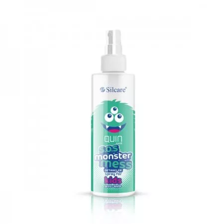Silcare, Quin Hair S.O.S, Monster Mess Detangler spray ułatwiający rozczesywanie włosów dla dzieci 200ml