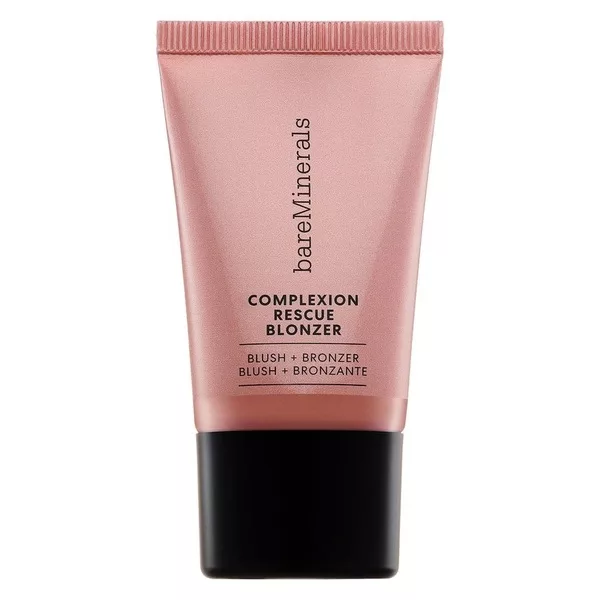 BareMinerals Complexion Rescue Blonzer bronzer i róż do policzków w kremie Kiss of Rose 15ml