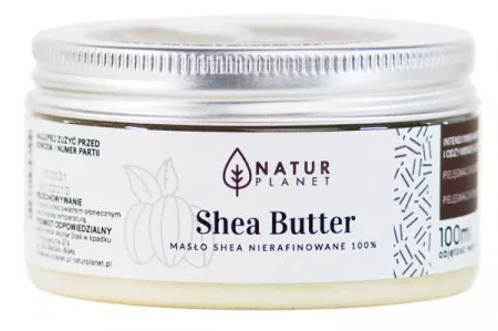 NaturPlanet, maslo shea nierafinowane, 100ml