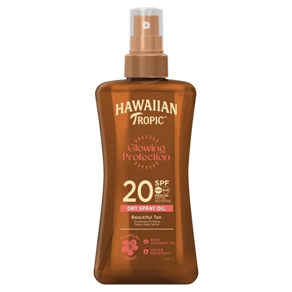 Hawaiian Tropic Glowing Protection olejek do opalania SPF20 200ml