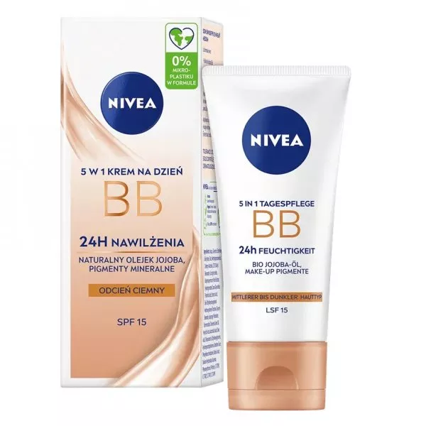 Nivea 5w1 krem BB na dzień Ciemny 50ml