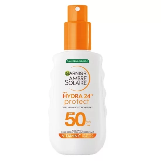 Garnier Ambre Solaire Hydra 24H spray ochronny SPF50 150ml​