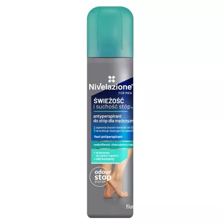 Farmona Nivelazione For Men antyperspirant do stóp dla mężczyzn 180ml (M)