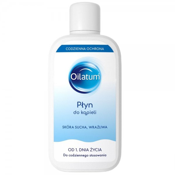 Oilatum Codzienna Ochrona płyn do kąpieli dla skóry suchej i wrażliwej dla dzieci 400ml