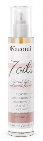Nacomi, maska do włosów 7 Olei - naturalna maska do olejowania włosów, 100ml