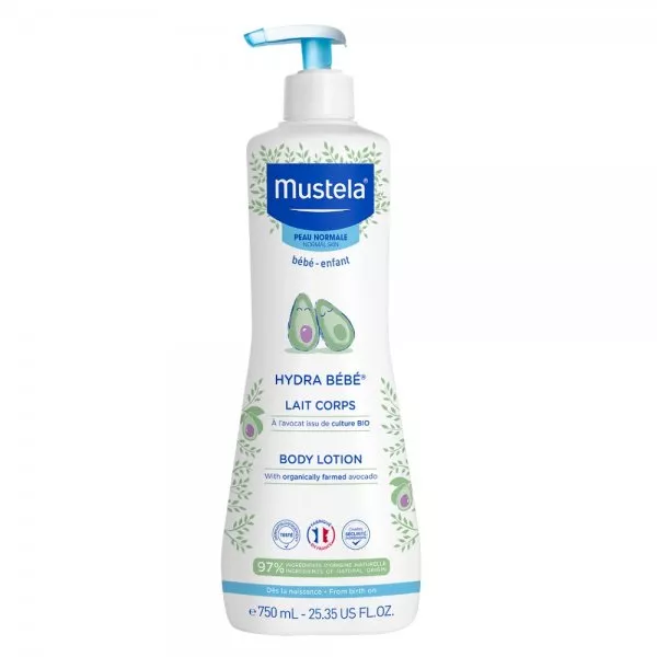 Mustela Hydra Bebe Body Lotion mleczko do ciała dla dzieci i niemowląt 750ml