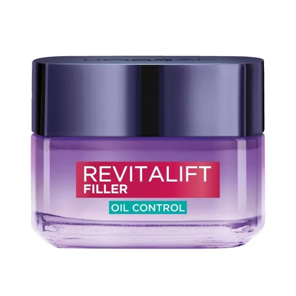 L'Oreal Paris Revitalift Filler nawilżający żel-krem regulujący nadmiar sebum na dzień z kwasem hialuronowym i salicylowym 50ml