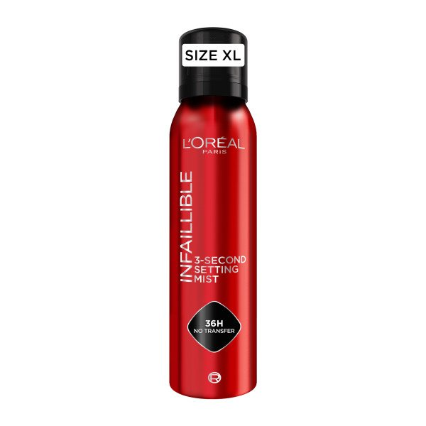 L'Oreal Paris Infaillible 3-Second Setting Mist 3-sekundowy spray utrwalający makijaż 150ml