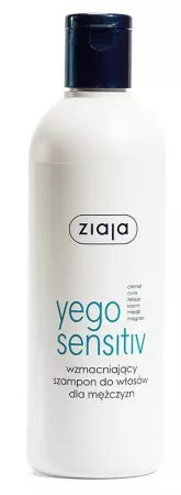 Ziaja Yego Sensitiv, wzmacniający szampon do włosów dla mężczyzn, 300ml