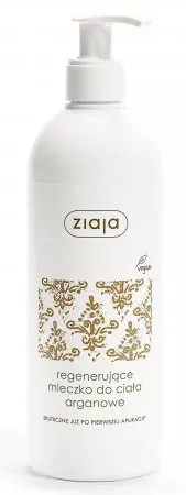 Ziaja Argan, regenerujące mleczko do ciała, 400ml