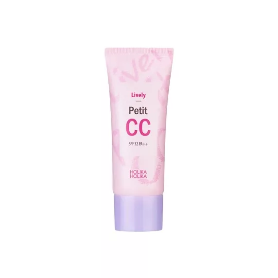 Holika Holika Lively Petit, tonujący krem CC w odcieniu różowego beżu, 30ml