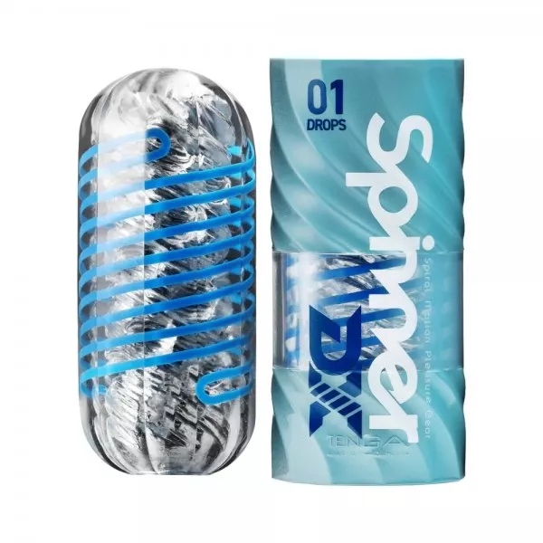 Tenga Spinner DX masturbator wielokrotnego użytku 01 Drops