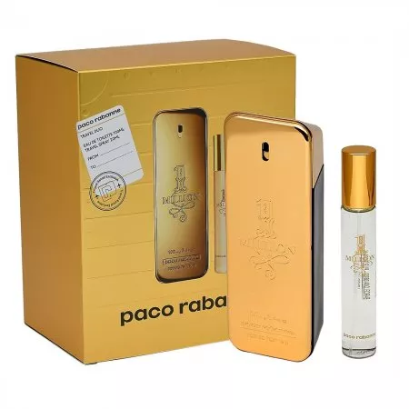 Paco Rabanne 1 Million zestaw woda toaletowa spray 100ml + woda toaletowa spray 20ml (M)