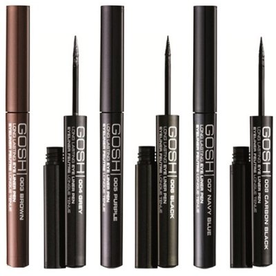 Gosh Long Lasting Eye Liner Pen, długotrwały eyeliner w płynie , 1.8ml