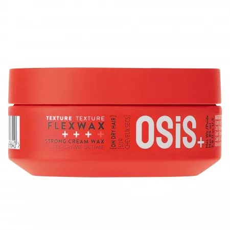 Schwarzkopf OSIS+ Flexwax, mocny kremowy wosk do włosów, 85ml
