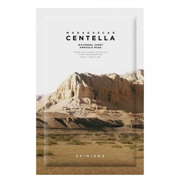 Skin1004 Madagascar Centella Watergel Sheet Ampoule Mask hydrożelowa maska w płachcie z wąkrotą azjatycką 25ml