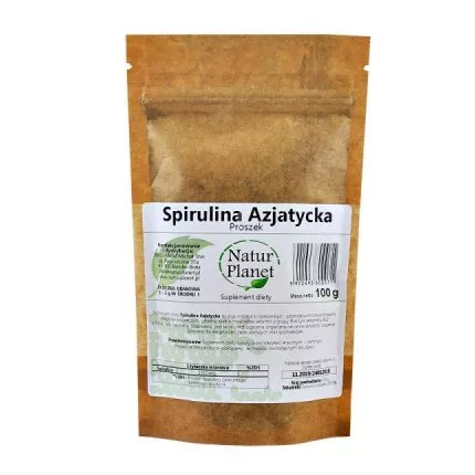 NaturPlanet, spirulina, 100g