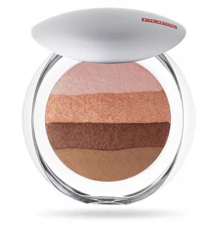 Pupa Luminys Baked All Over, wypiekany puder rozświetlajacy, 9g, 02 Stripes Natural