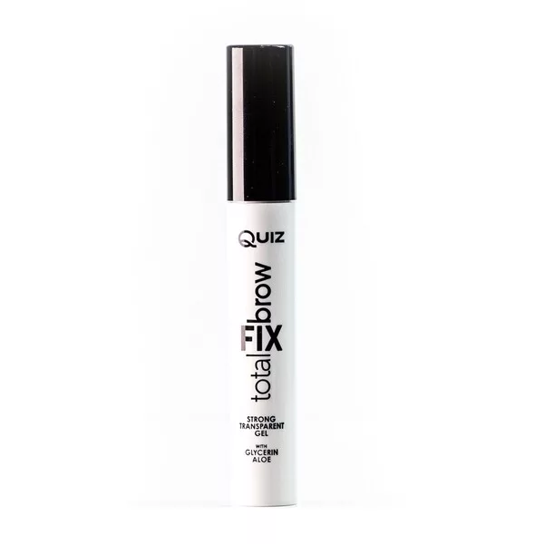 Quiz Cosmetics Transparent Gel Total Fix Brow transparentny żel utrwalający do brwi z aloesem 5ml