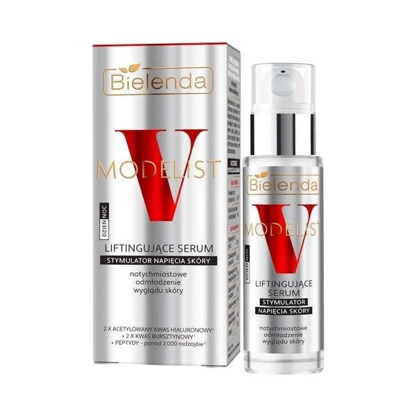 Bielenda V-Modelist, liftingujące serum - stymulator napięcia skóry, dzień i noc, 30ml