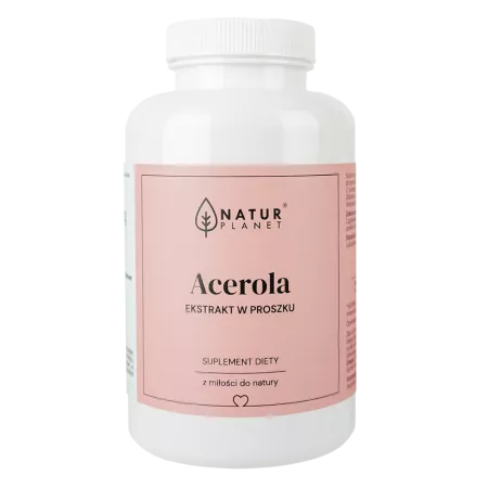 NaturPlanet, acerola proszek, 250g (extrakt 25%)
